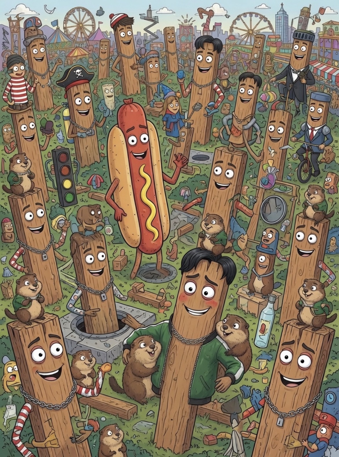 Spot the intruder