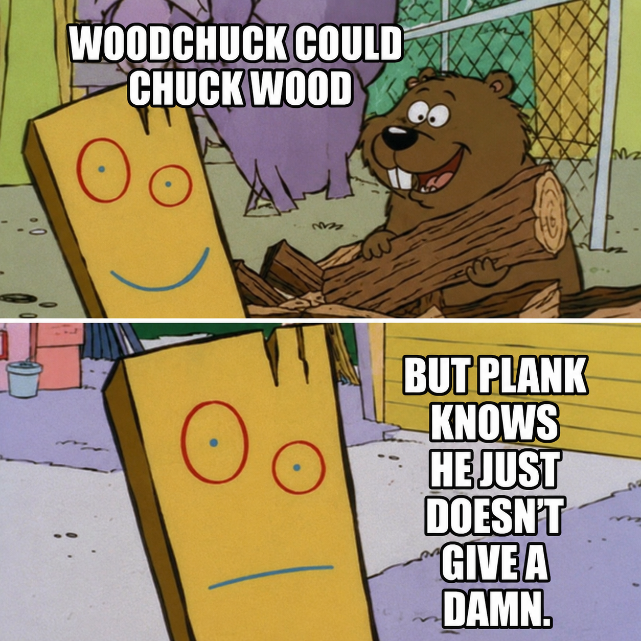 Woodchuck Could Chuck Wood