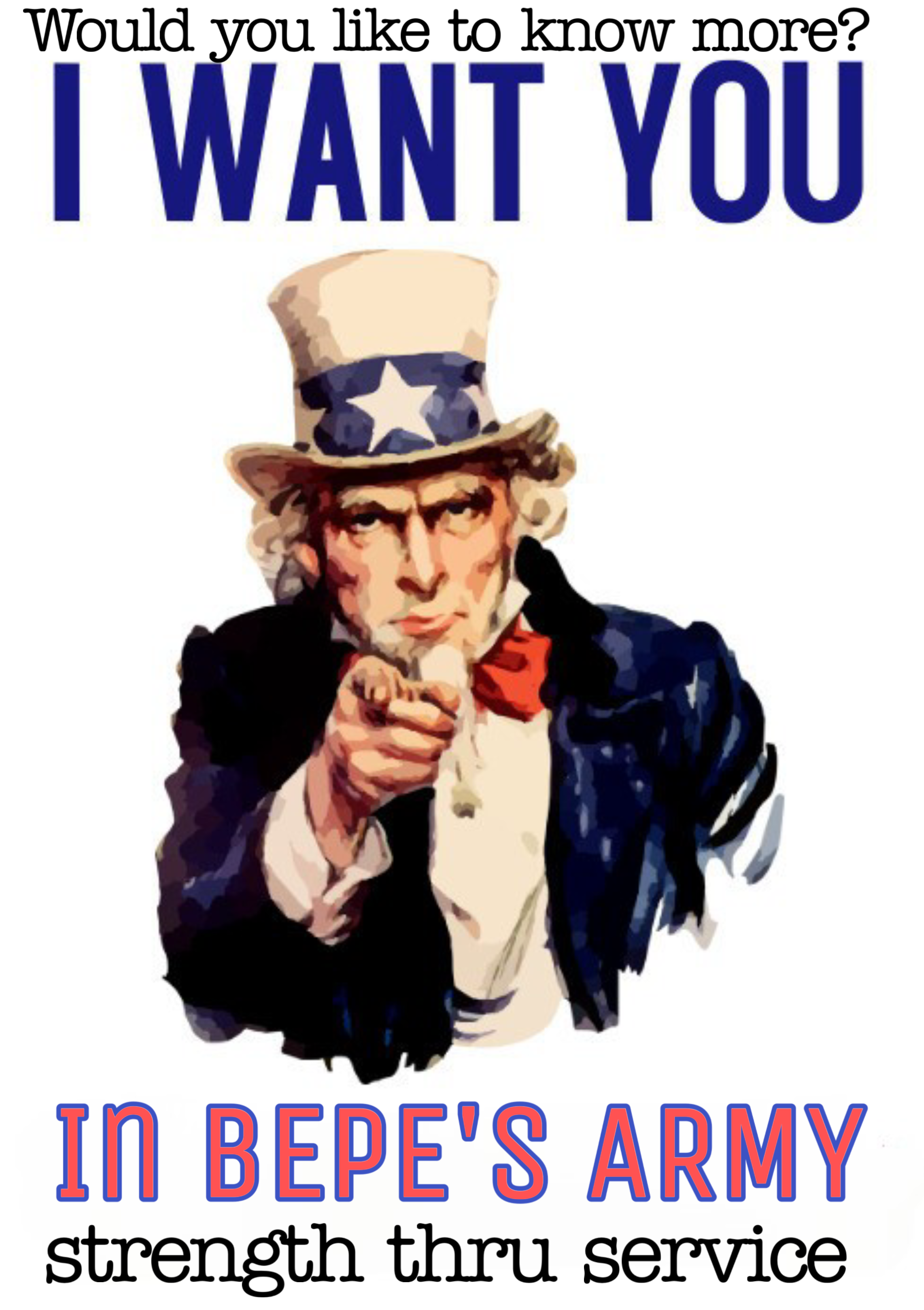 Uncle Sam Sam Recruiting Poster