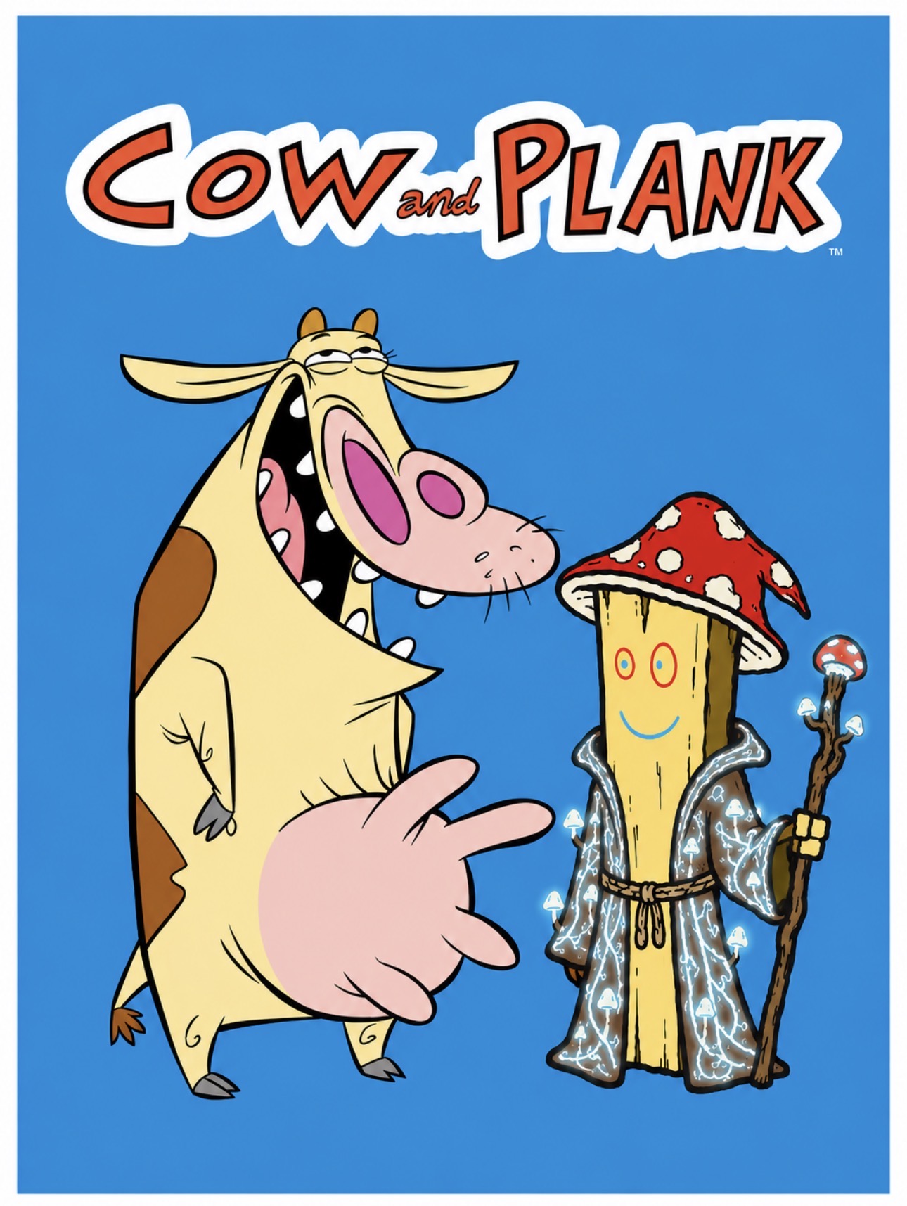 Cow and plank