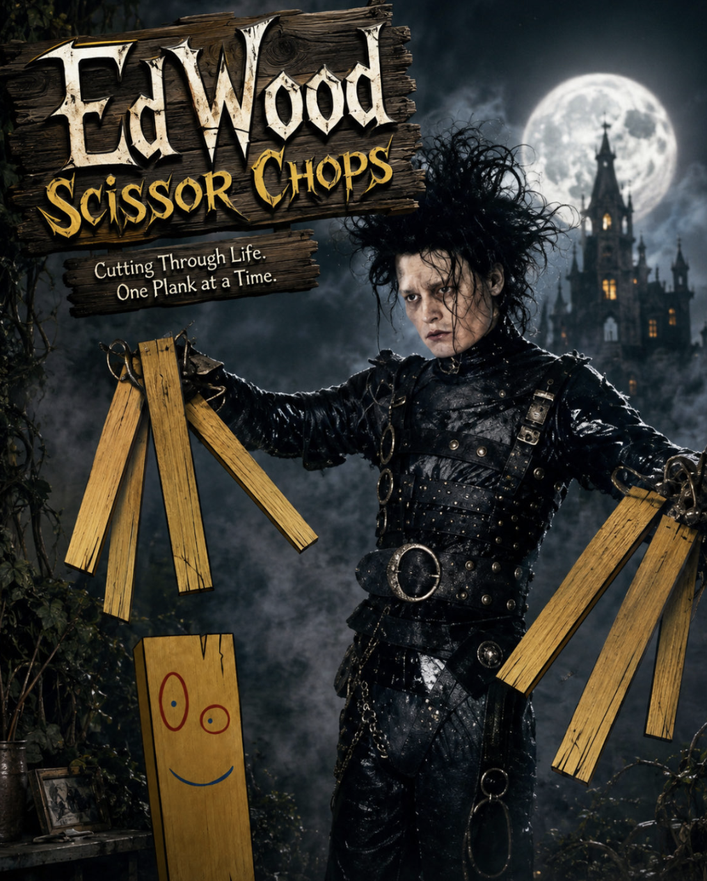 Ed Wood Scissor Chops