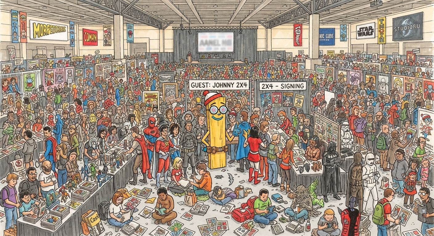 Where’s Planko: Comic-Con Edition