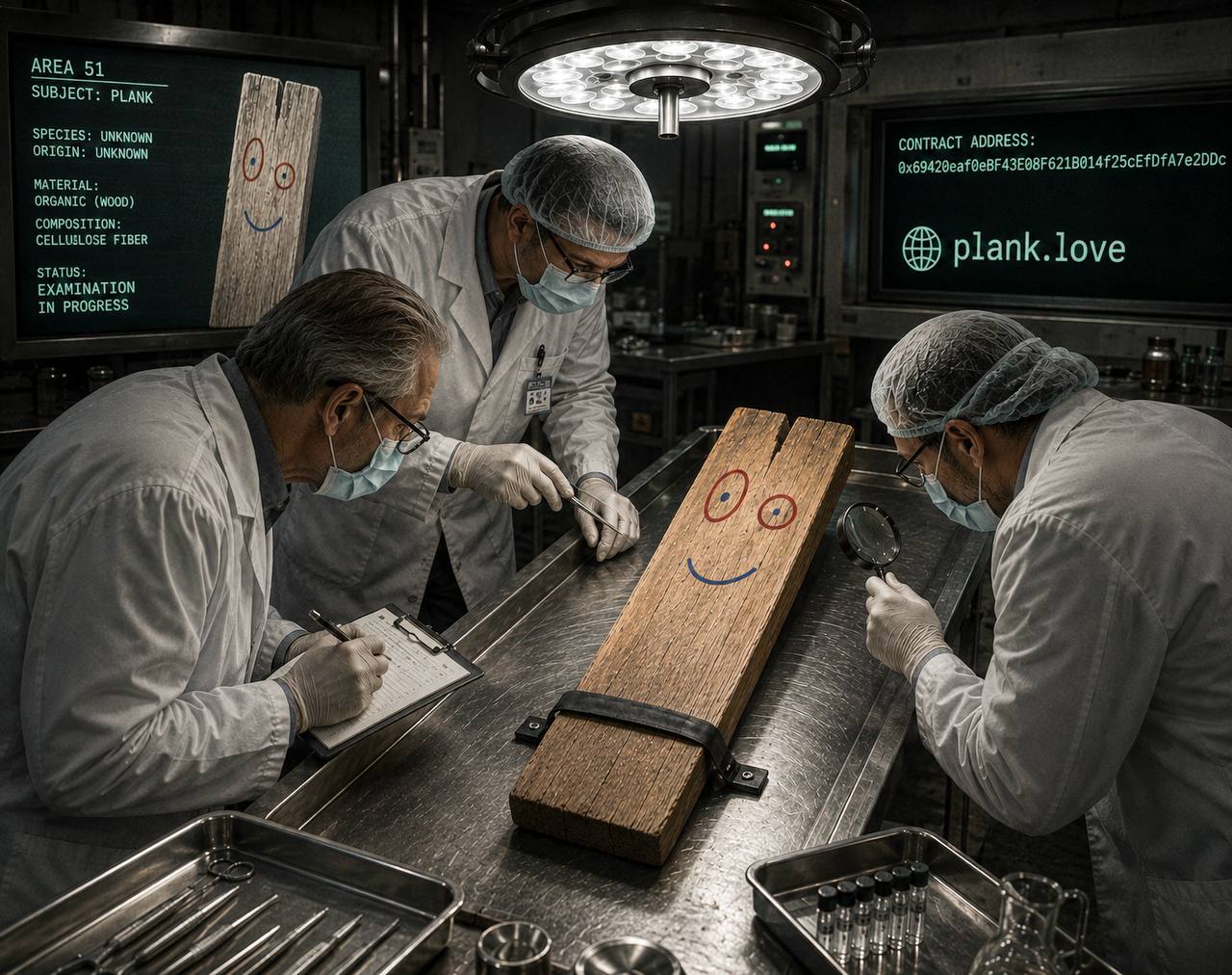 AREA 51 Plank Autopsy