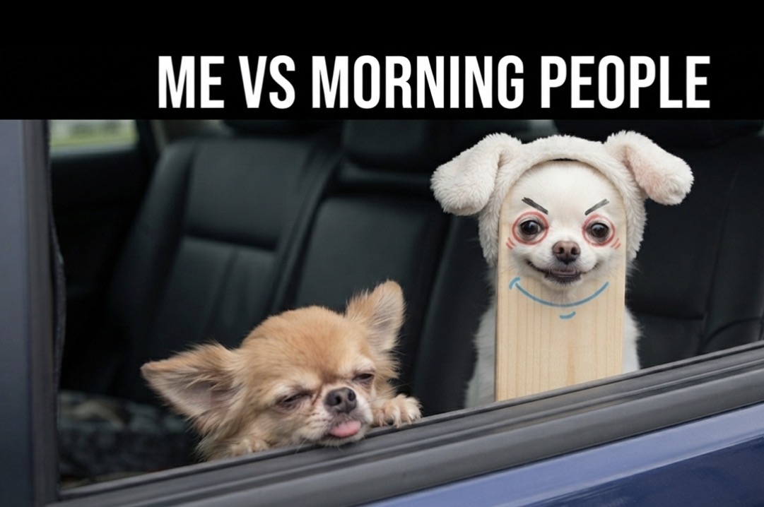 Me VS Morning Plank
