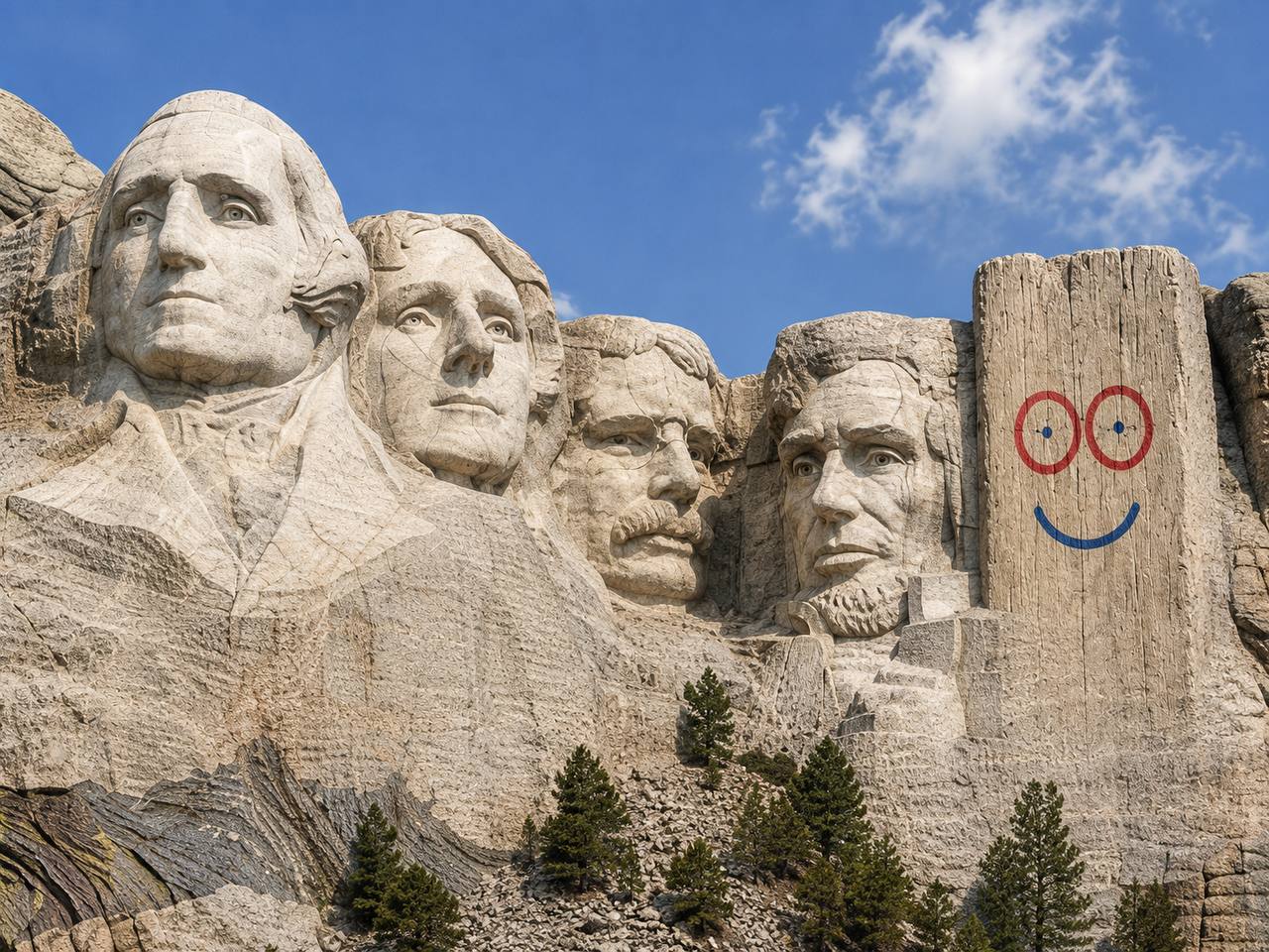 Mount Rushmore Plank