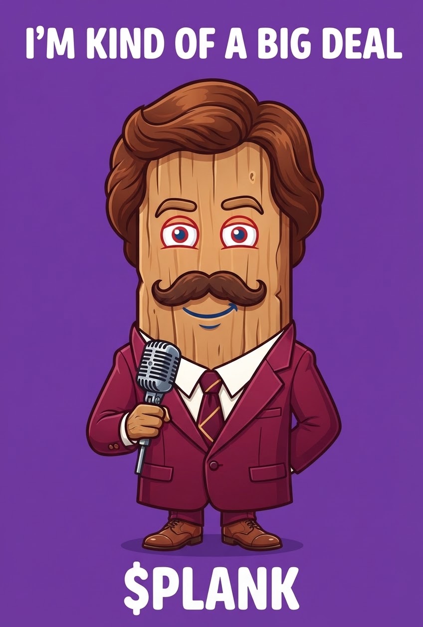 Ron Burgundy Plank