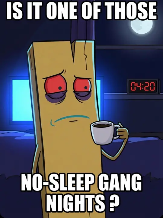 A planky Gang night