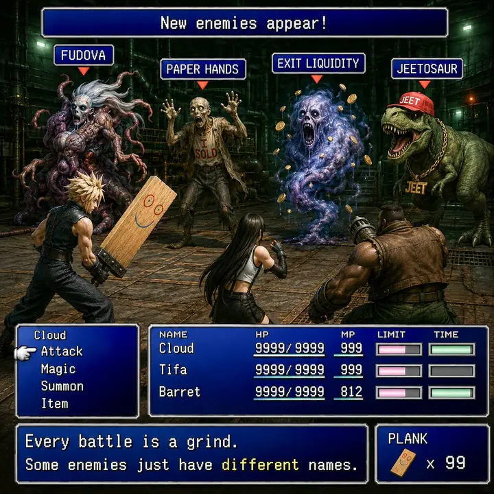 New Enemies FF Battle
