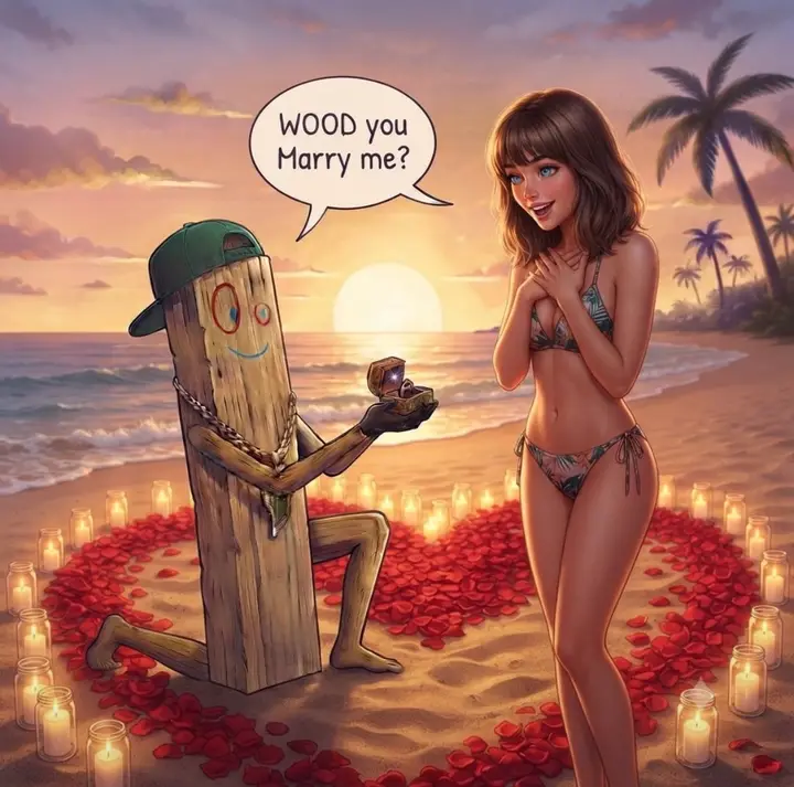 WOOD You Marry Me?
