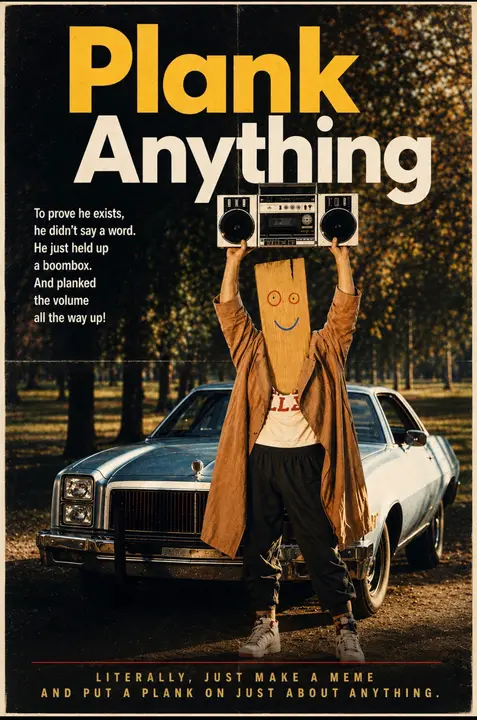 Plank Anything Poster