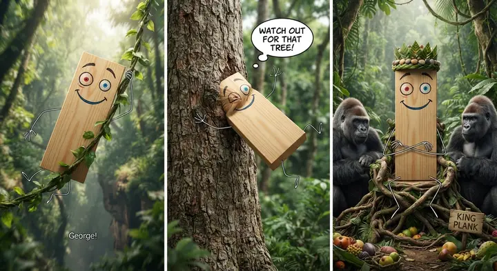 Plank of the Jungle